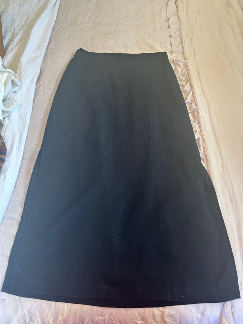GAP Black Maxi Straight Skirt